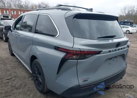 2024 Toyota Sienna Woodland Edition from USA, damaged, VIN 5TDCSKFC6RS152766